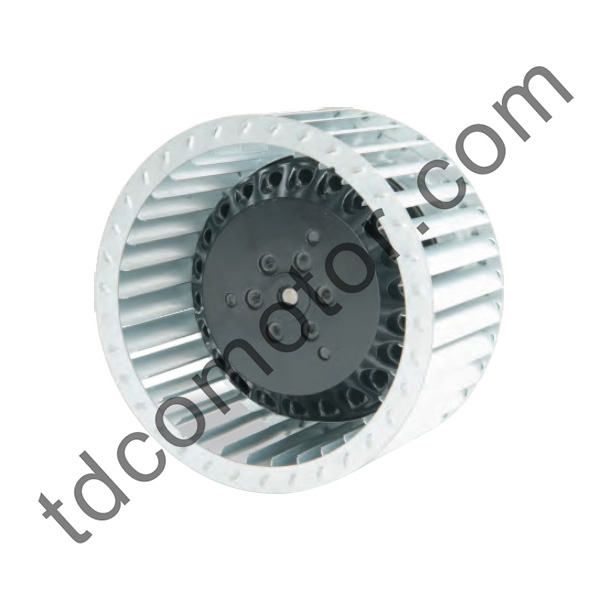 120 mm AC eteenpäin kaareva keskipakopuhallin